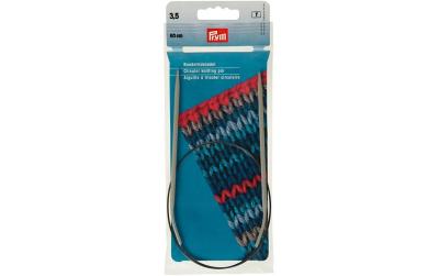 Prym Rundstricknadeln, Alu, grau