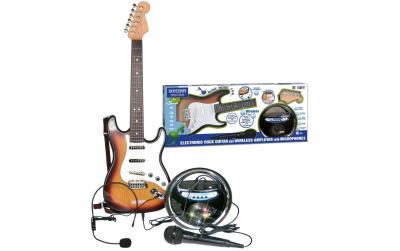 Elektronische Rock Gitarre mit Verstärker
