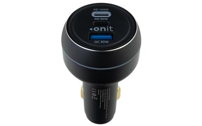 onit Autoladegerät Pro 165W PD + QC 3.0