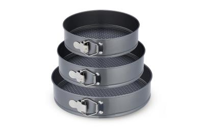 relaxdays Springformen-Set rund