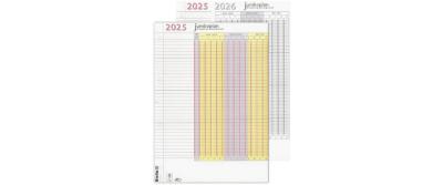 Biella Wandkalender 2025 Jumboplan