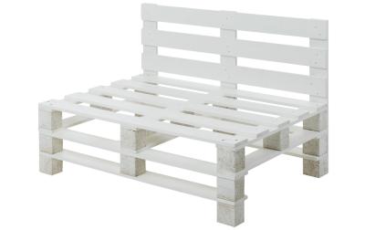 COCON Palettensofa weiss