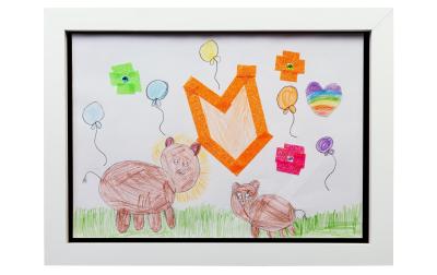 COCON Bilderrahmen weiss