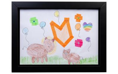 COCON Bilderrahmen schwarz