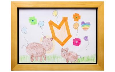 COCON Bilderrahmen natur