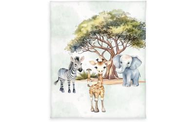 Klaus Herding Decke Safari Soft-Fleece