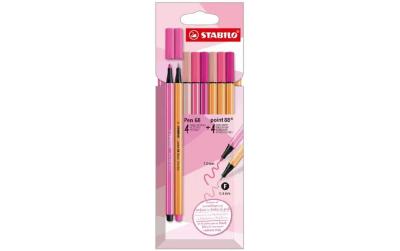 Stabilo Pen 68&Point 88 Shade of pink