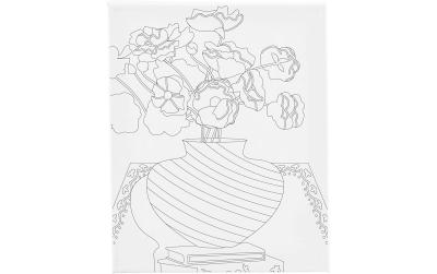 Creativ Company Keilrahmen mit Aufdruck