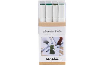 Creativ Company Zeichenmarker Naturfarben