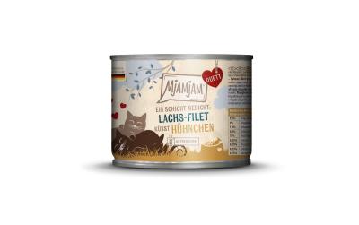 Mjamjam Cat Duett Lachs-Filet Hühnchen 190g