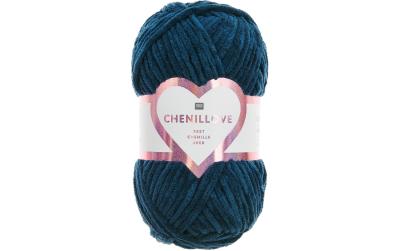 Rico Wolle Chenillove marine