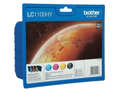 Brother Kombipack,4 Patronen,LC-1100HYVALBP