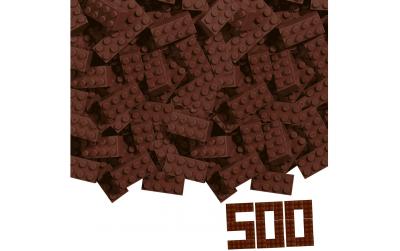 BLOX 500 braune 8er Steine lose