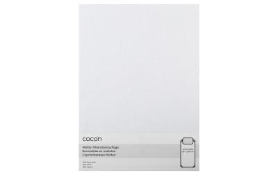 COCON Molton mit Gummiband, weiss