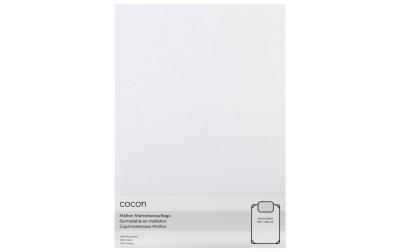 COCON Molton mit Gummiband, weiss