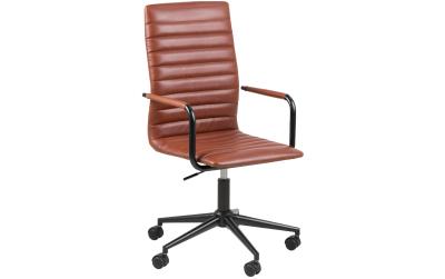 AC Design Bürostuhl Winslow Leder Cognac