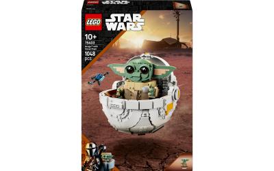 LEGO Grogu in seiner Repulsorwiege