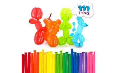 Lumaland Ballons Set farbig 111 Stück