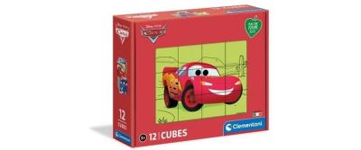 Würfel Puzzle Cars 12 tlg.