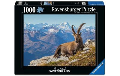 Puzzle Steinbock im Toggenburg 1000T