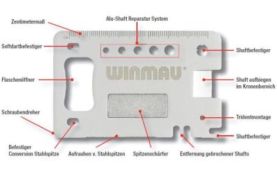 Winmau Multi Tool Profi (8393)