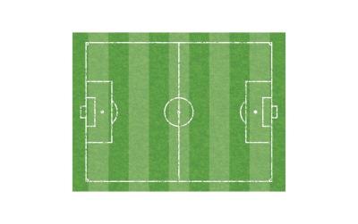 B+C Tischset Womens Football grün