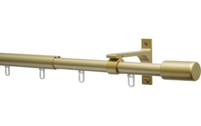 Gardinia Vorhangstange Theos, Gold matt