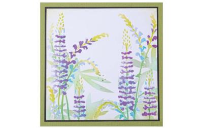 Sizzix Stempel Set Schablone Wildblumen