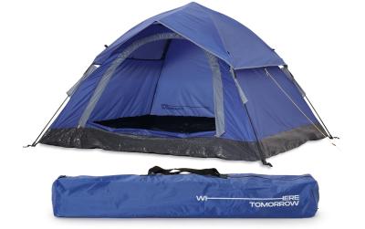 Where Tomorrow 3 Personen Wurfzelt Blau