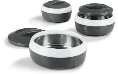 GOURMETmaxx Thermo-Schüsseln Set 3 Tlg.