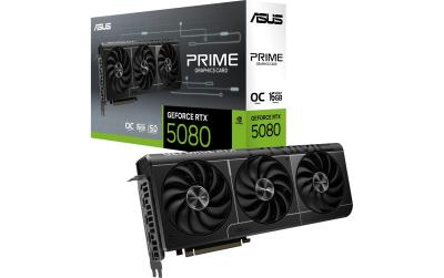 ASUS PRIME RTX5080 O16G, GDDR7