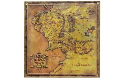 Lord of the Rings Replica Map LE
