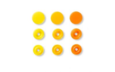 Prym Love Druckknopf Color Snaps, gelb