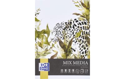 OXFORD Mix Media Block A5, 50 Bl., 225g/m²