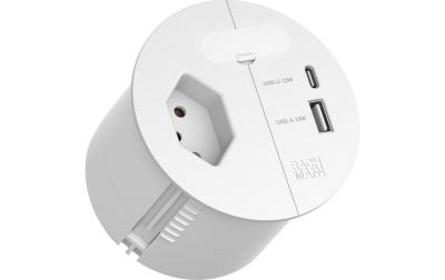 BM LOOP IN CHARGE A/C 22W, 2m, weiss