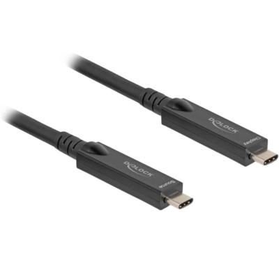 Delock AOC USB Kabel 8k Typ C-C, 15m
