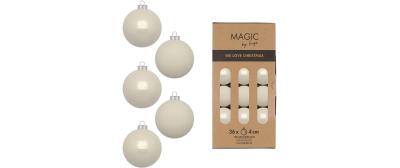 Inge Weihnachtskugel Blanched Almond