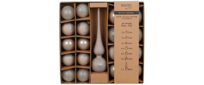 Inge Weihnachtskugeln Fine Alabaster