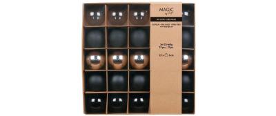 Inge Weihnachtskugel Ebony Black Flow