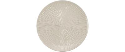 Inge Dekoteller Strahlenmuster, Beige