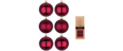 Inge Weihnachtskugel Bordeaux Red