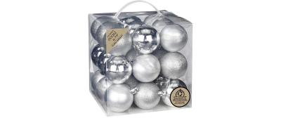 Inge Weihnachtskugeln Winter Silver