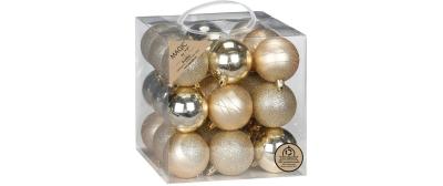 Inge Weihnachtskugeln Creamy Gold