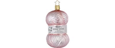 Inge Weihnachtskugel Wolle, Rosa