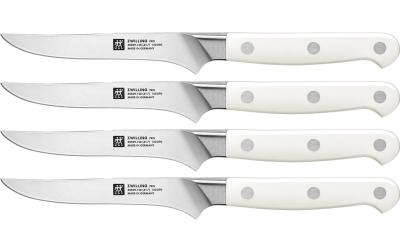 Zwilling 4tlg Pro le blanc Steakmesserset