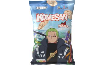 Komesan Rice Chips Zoro Ketchup