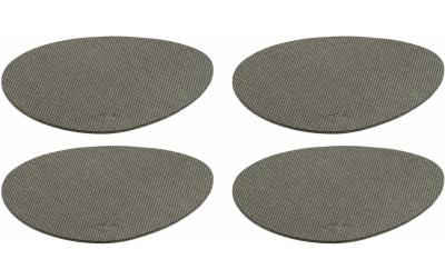 Set/4 Untersetzer grau GOCCE