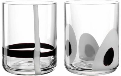 GK/2 Trinkglas sort. BANDA NERA