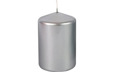 Müller Kerzen Stumpenkerze Silber