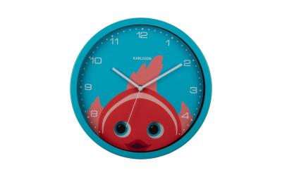 KARLSSON Kinder Wanduhr Goldfisch